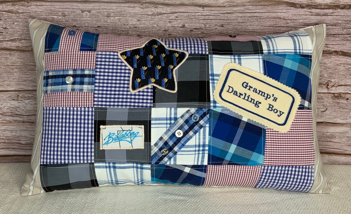 Memory Cushion Keepsake Pillow Memorial Gift Personalised Etsy UK