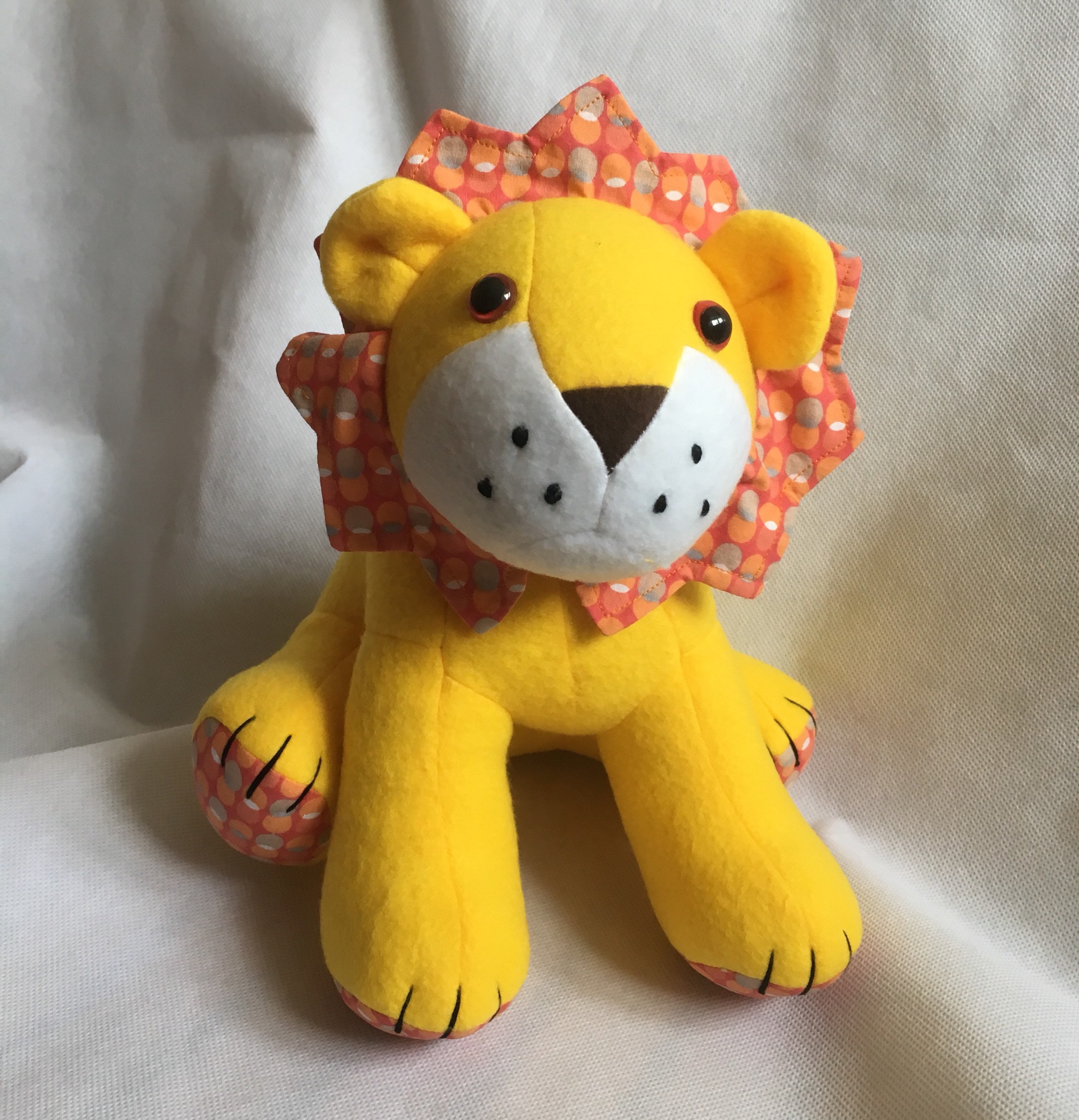 yellow stuffed toy
