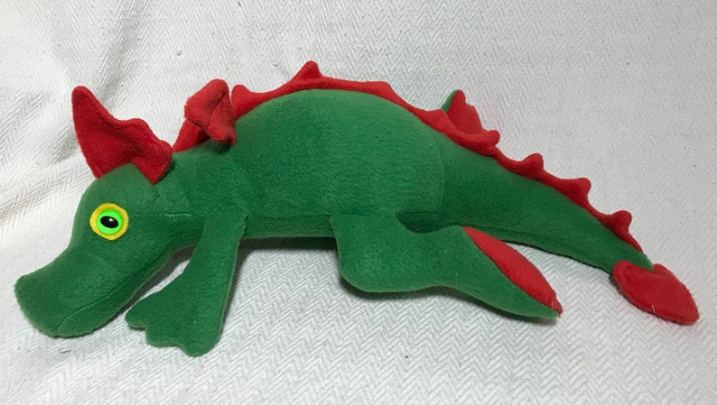 red dragon soft toy