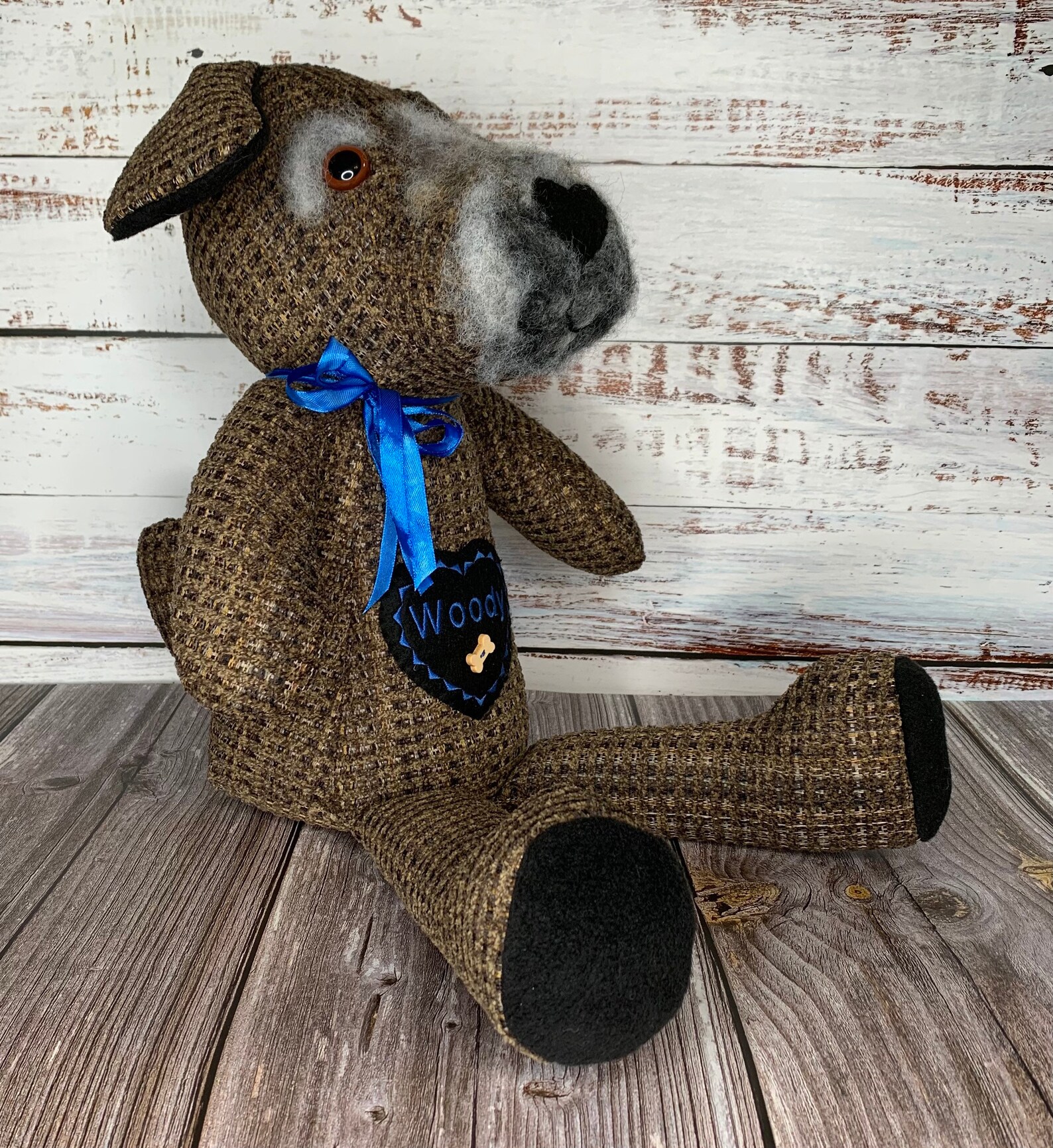 Border Terrier Memorial Soft Toy Dog Pet Loss Dog Memorial Etsy