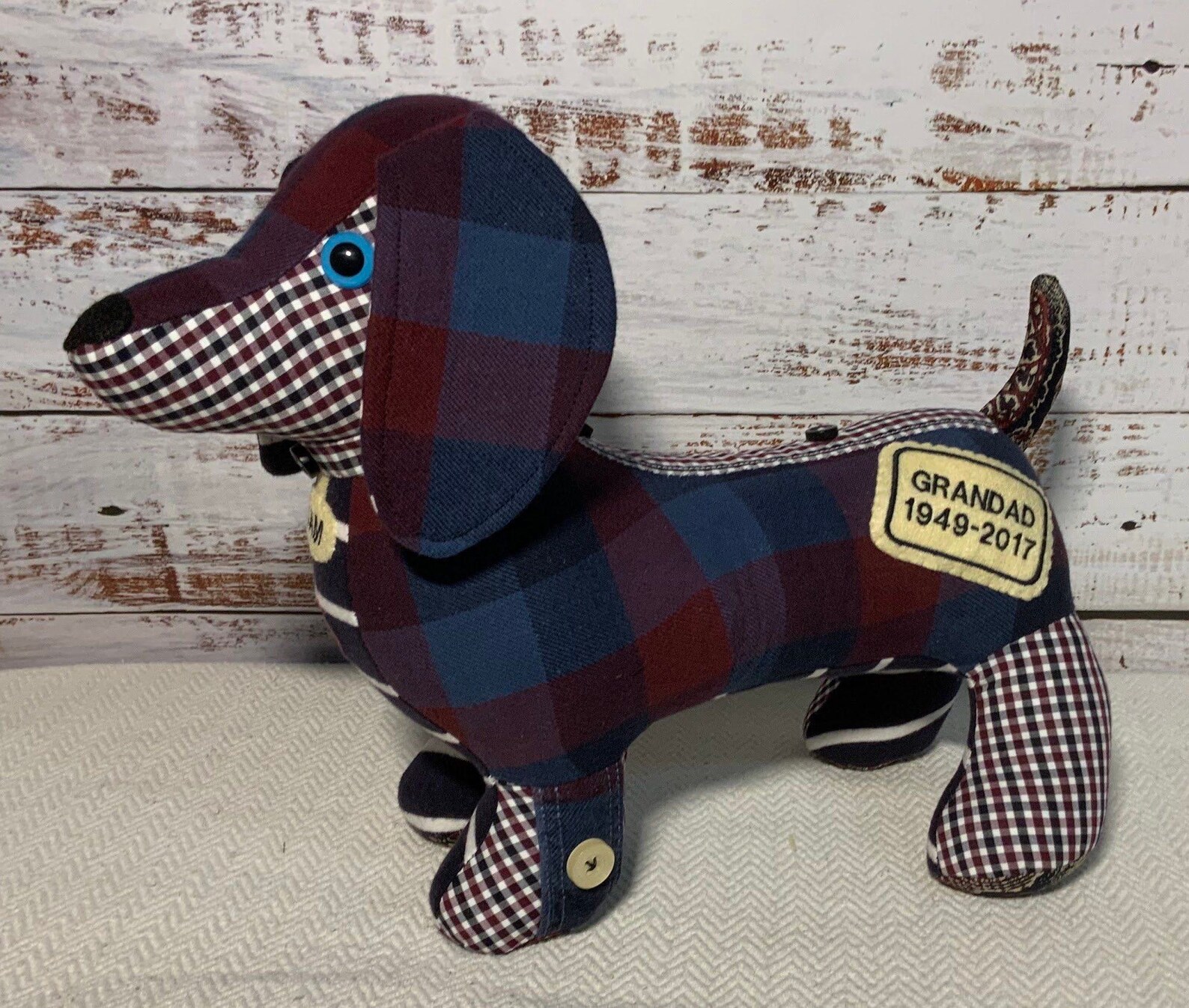 Dachshund Memory Keepsake Sausage Dog Teddy Bear Grief & Etsy