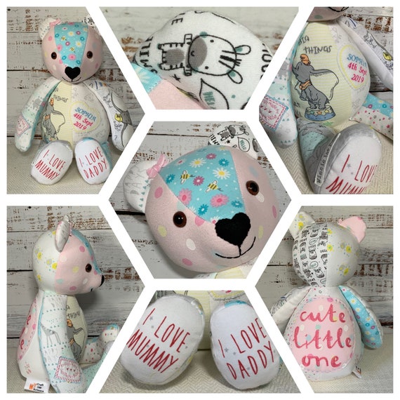 memory bear baby clothes