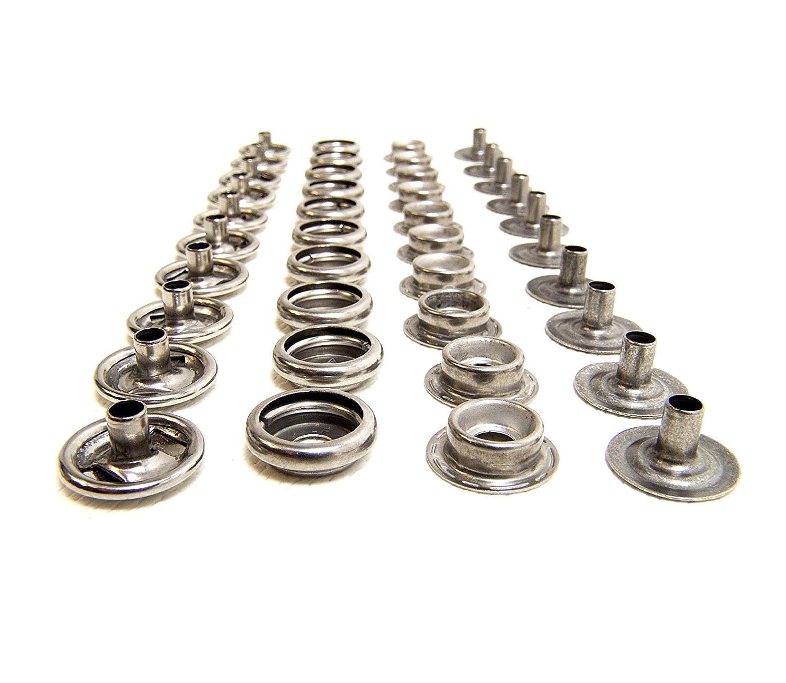 Stainless Steel Snap Fastener's Marine Grade 25 of Each Etsy