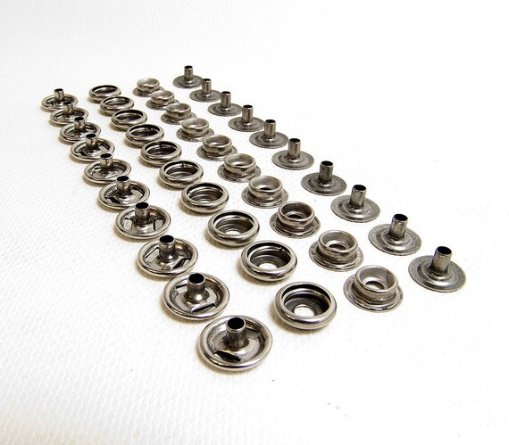 thumbnail image 2 of Fasnap Marine Grade Stainless Steel Snap Fastener - Stud & Eyelet, Line 24 2 of 6