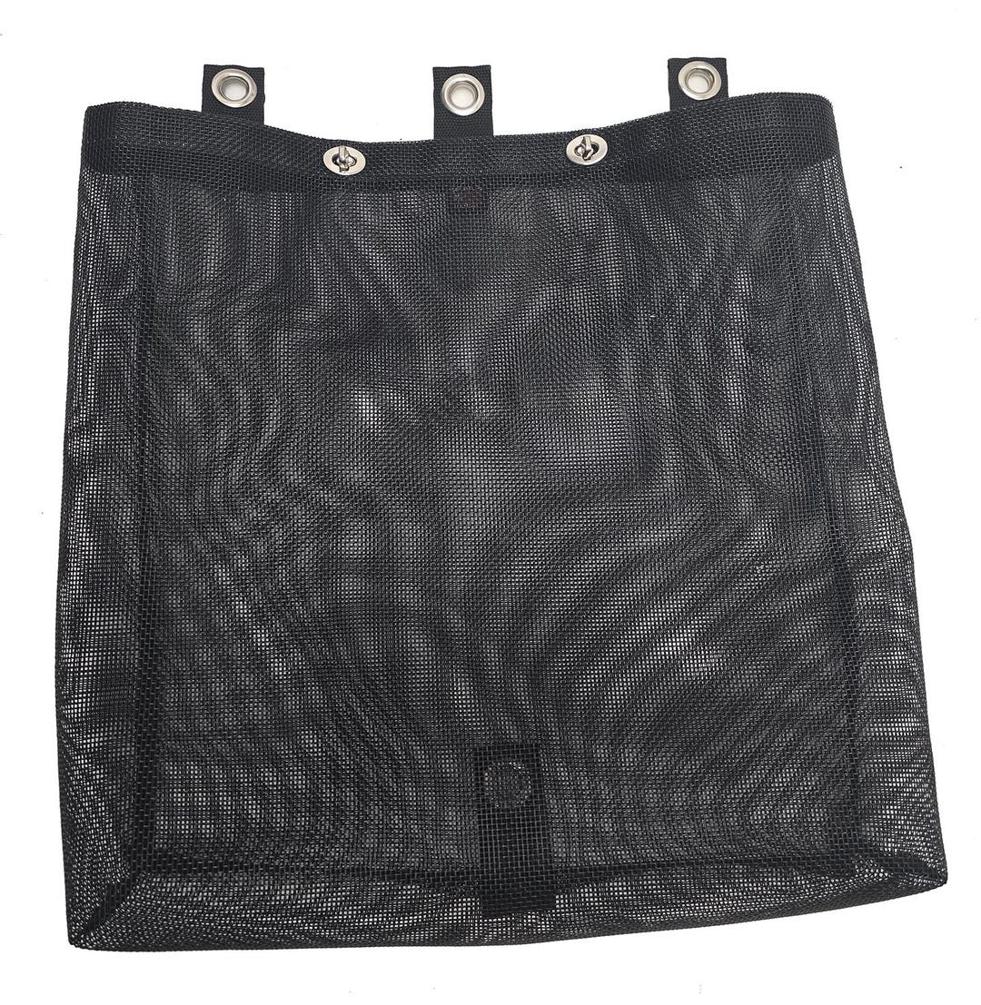 Black Mesh Rope Bag, Heavy Duty Marine Gear Organizer - Etsy