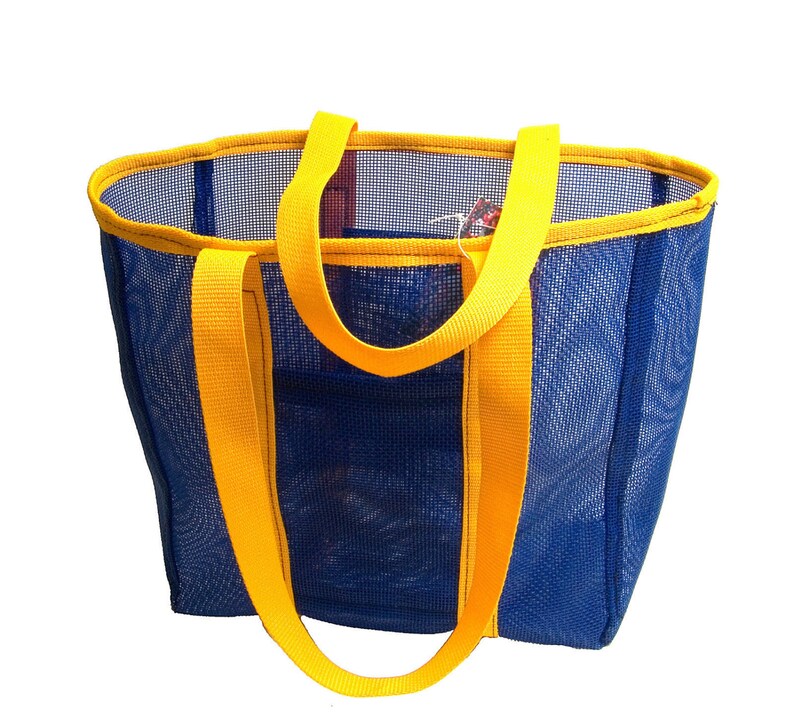 wide mesh tote