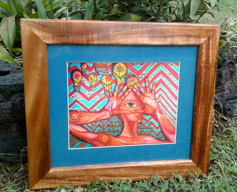 Solid Hawaiian Koa Wood Picture Frames Etsy