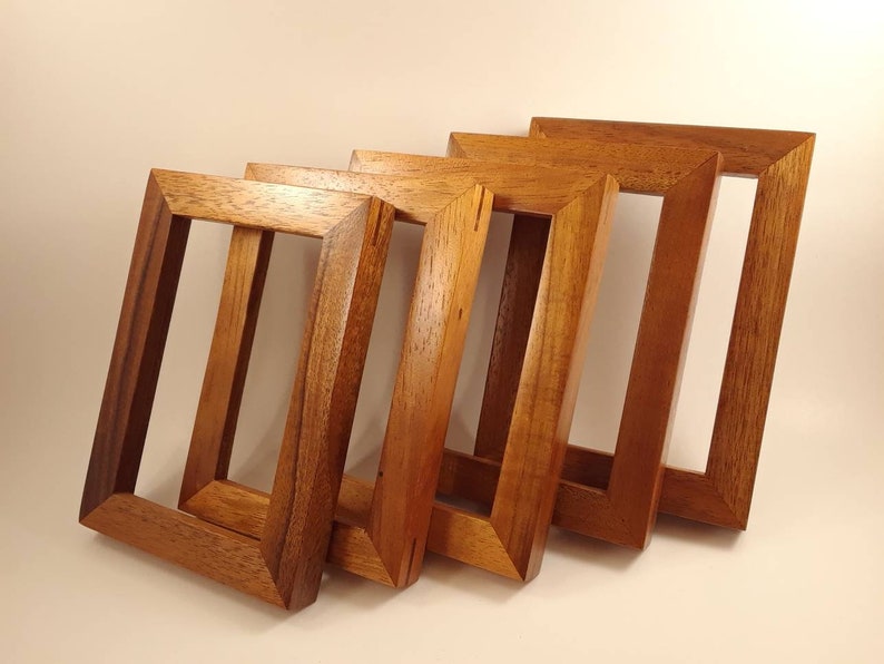 Solid Hawaiian Koa Wood 4x6 Picture Frame Lightweight Etsy