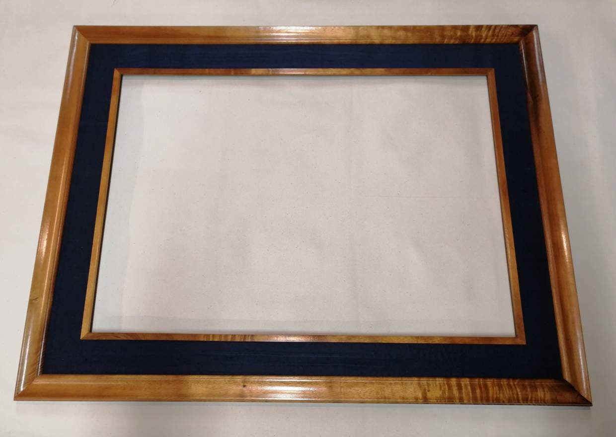 Formal Hawaiian Koa Wood Picture Frames with Inner Frame and Etsy