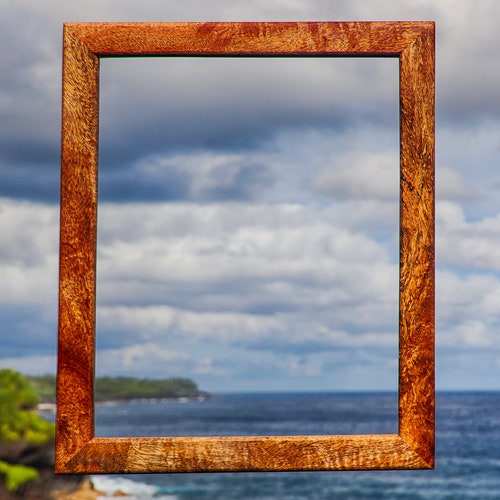 Solid Hawaiian Koa Wood Picture Frames Etsy