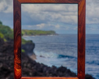 ハワイアンコア無垢材のフォトフレーム - Etsy 日本