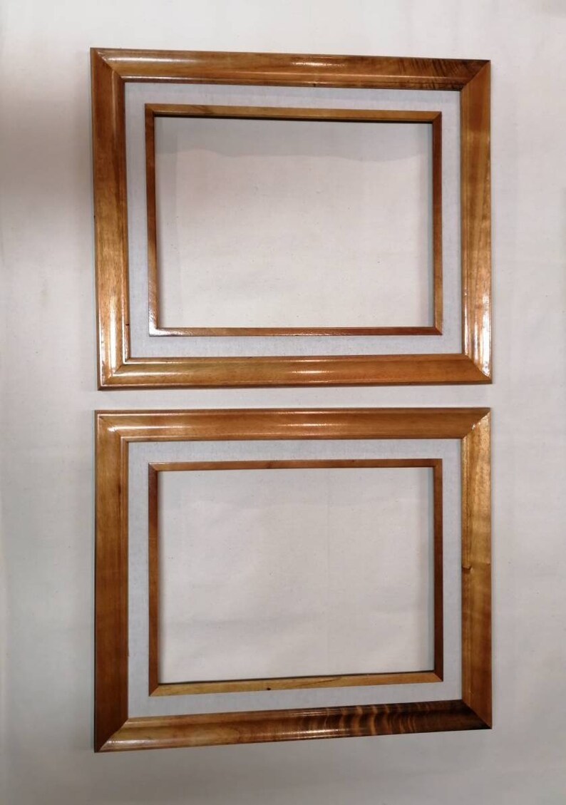 Formal Hawaiian Koa Wood Picture Frames With Inner Frame and Etsy