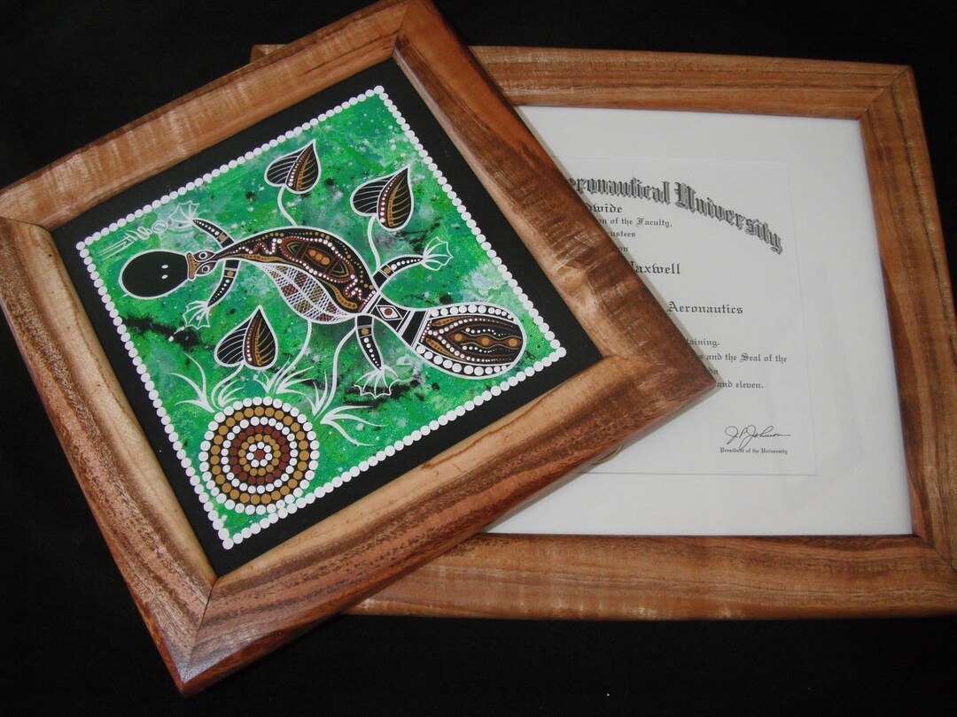 Solid Hawaiian Koa Wood Picture Frames Etsy