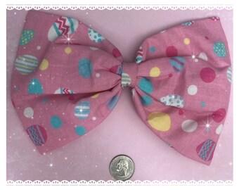 Easter egg hair bow