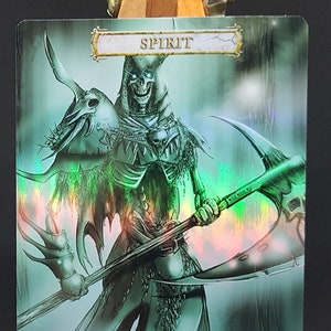 1x Spirit #1 *FOIL LAMINATED* Individuell veränderter Spielstein