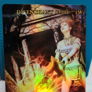 1x *Foil Laminated* Disincanta COPIA/GETTON Personalizzato Alterato (per Garth One-Eye)
