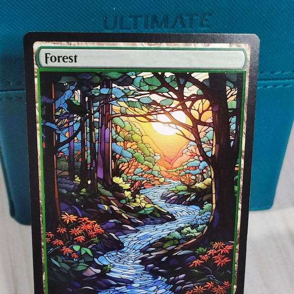 Mtg Stained Glass Alters Etsy