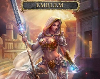 1x Elspeth, Sonnen Champion Emblem #2 Individuell verändert