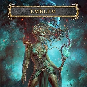1x Vraska Golgari Queen Emblem #1 Custom Altered