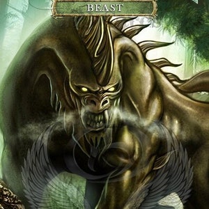 Bestia #1 TCG Token personalizzato modificato