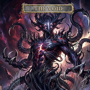 The Void #1 TCG-token aangepast aangepast