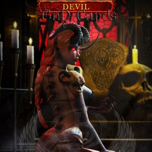 Jeton du JCC Devil #2 personnalisé modifié