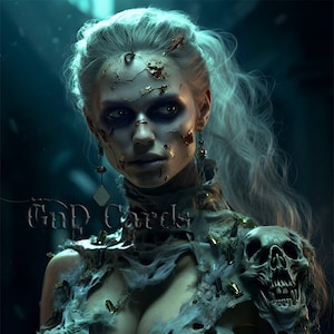 Zombie #21 TCG-token aangepast aangepast