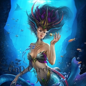 Personalização do token TCG à prova de hexágono Merfolk #20 alterada