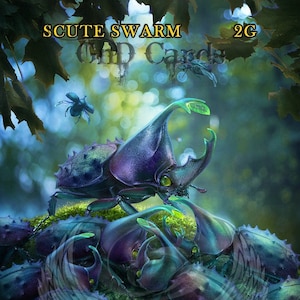 Scute Swarm TOKEN/COPY TCG Token personalizzato modificato