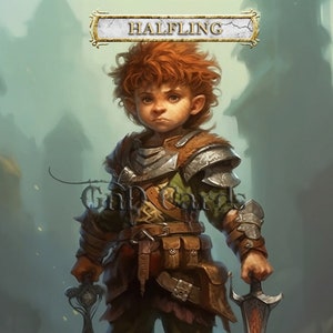 3x Halfling 1 Custom Altered Tokens image 1