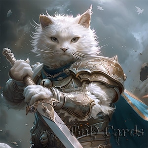 Personalização do token Cat Warrior #2 TCG alterada