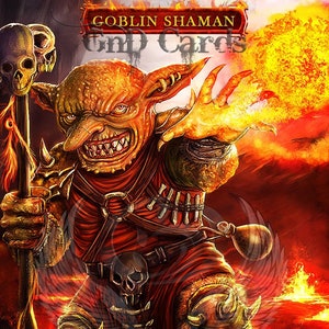 Goblin Shaman #1 TCG Token Custom Altered