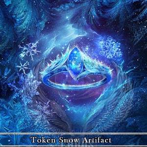 Replicated Ring TCG Token Custom Altered