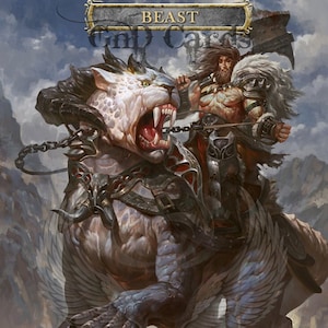 Black Beast #4 TKG Token Individuell verändert