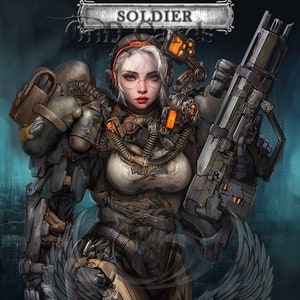 Artifact Soldier #21 TCG Token Custom Altered