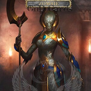 Zombie #4 TCG Token personalizzato modificato