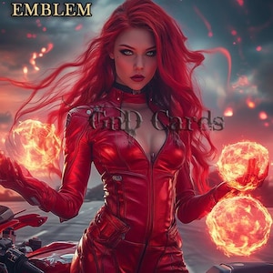 1x Emblem Chandra Spark Hunter Individuell verändert
