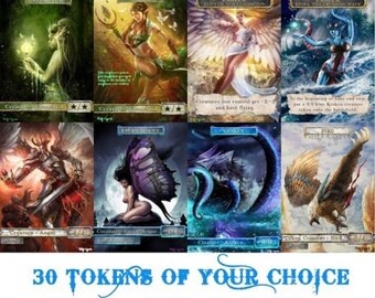 for Blade Splicer MTG 3x Golem #3 Custom Tokens Kaladesh