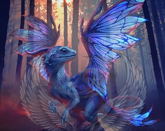 pics Violet Faerie Dragon 5E faerie dragon etsy