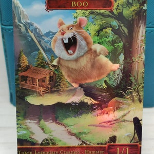 1x Boo #2 *FOIL LAMINATED* Custom veränderter Spielstein