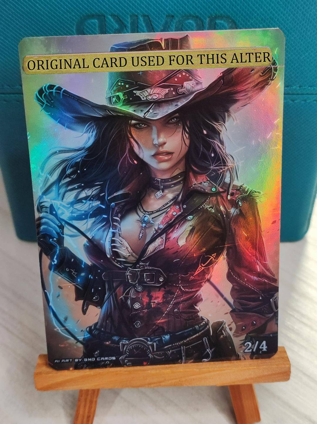 1x Foil Altered Art Stella Lee, Wild Card - Etsy