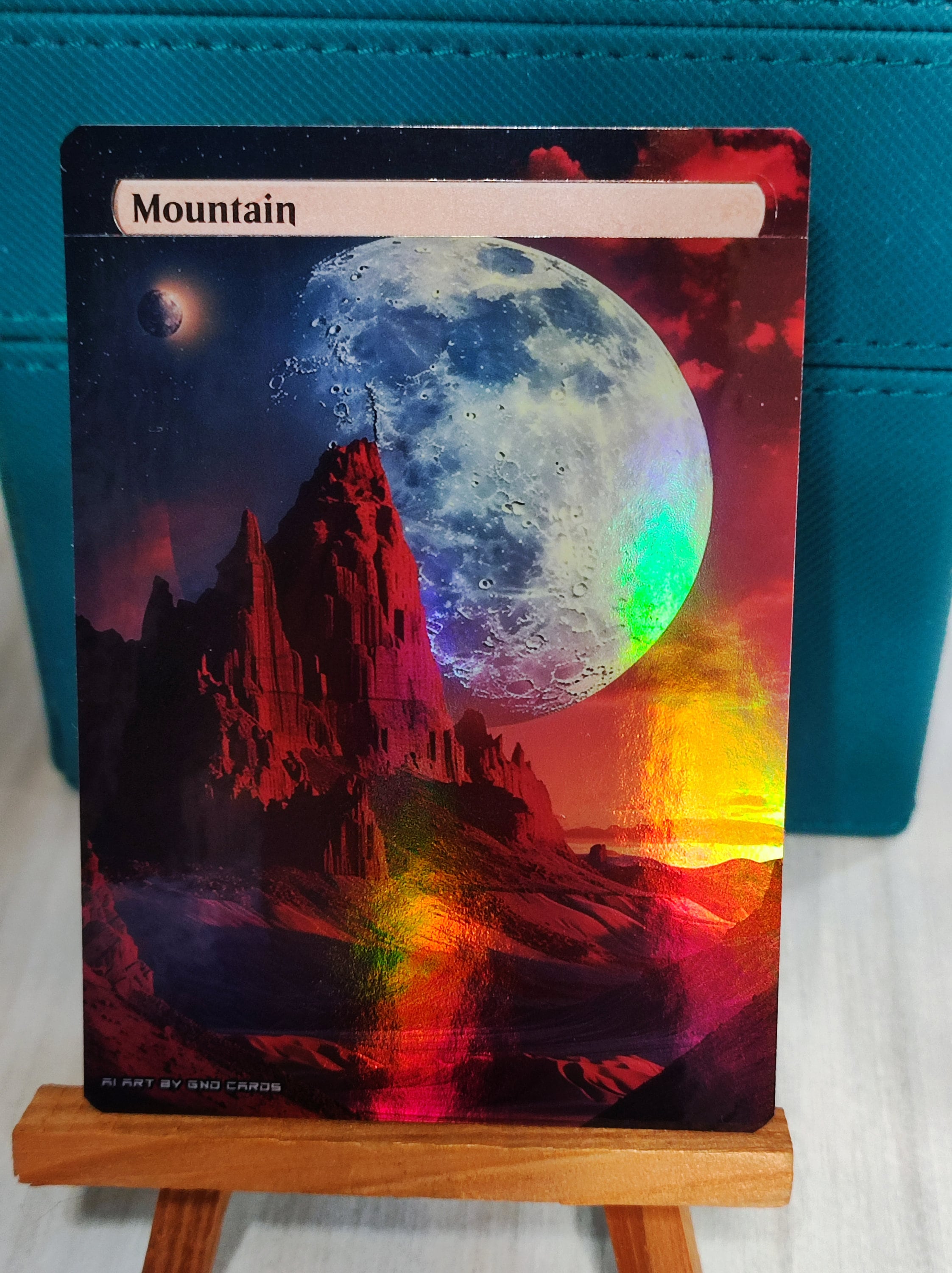 山　MTG アーティスト拡張 サイン　alter art 山 MTG アーティスト拡張 サイン alter art - メルカリ