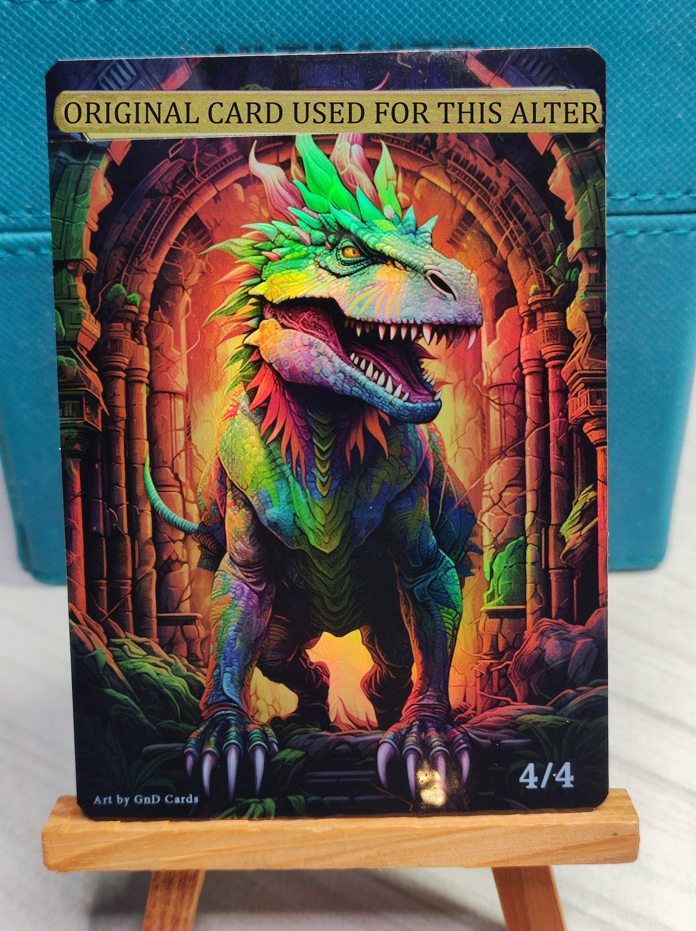 1x Foil Altered Art Pantlaza, Sun-favored *ships Within 24h* - Etsy