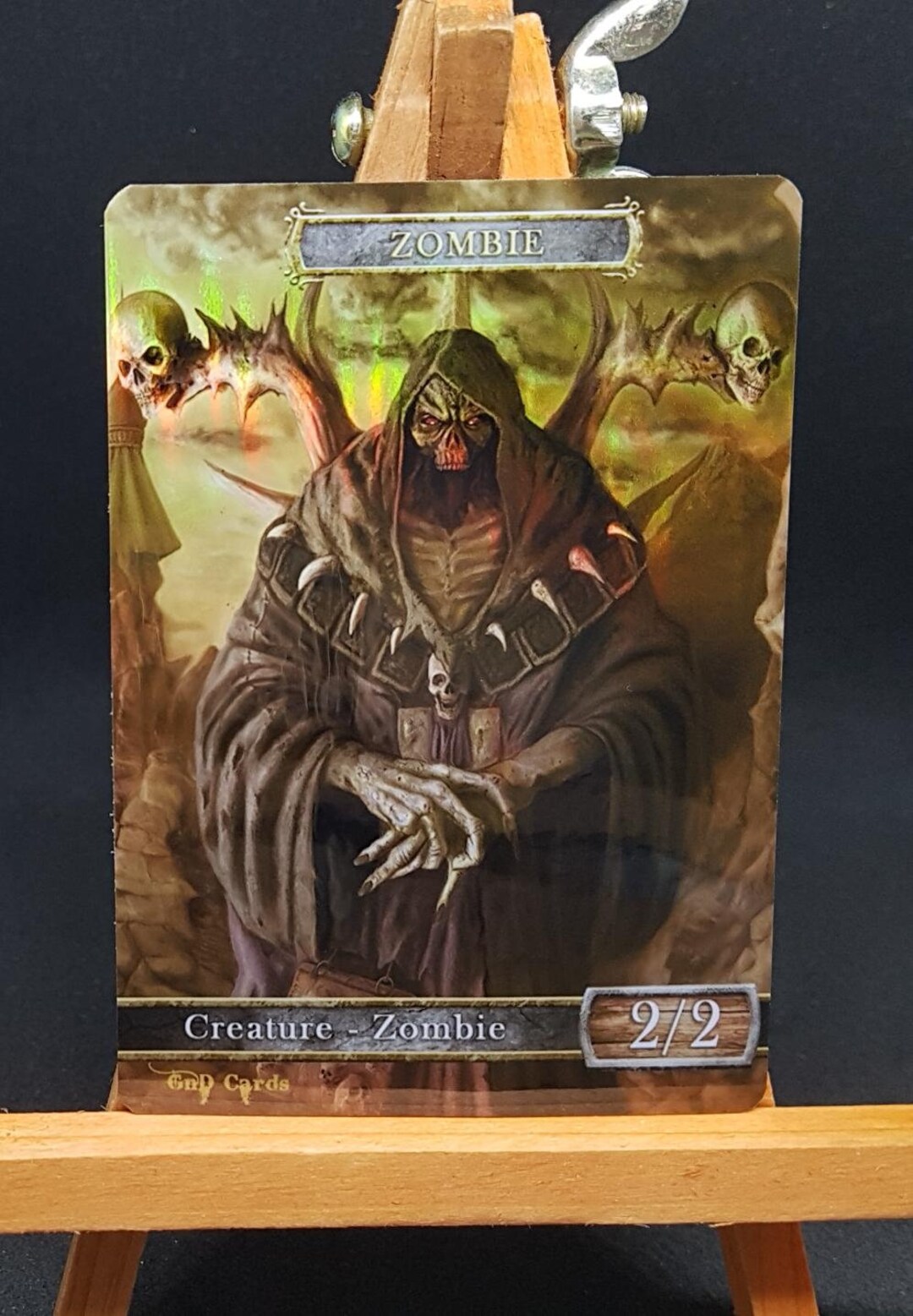 1x *foil* Zombie #1 Custom Altered Token - Etsy