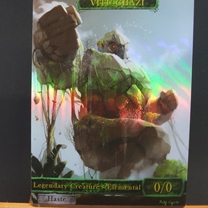 1x Vitu-Ghazi *FOIL LAMINATED* Individuell veränderter Token