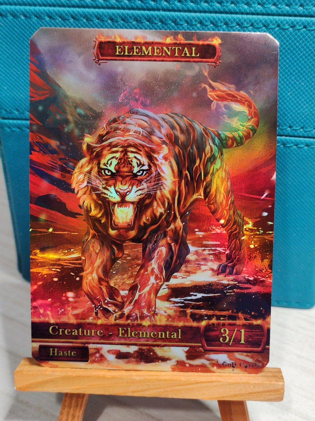 Red Token Object 1x Red Elemental #3 *FOIL LAMINATED* Custom Altered Token - Etsy