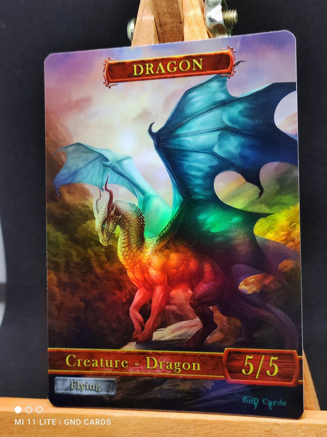 1x Dragon 7 FOIL LAMINATED Custom Altered Token - Etsy Canada