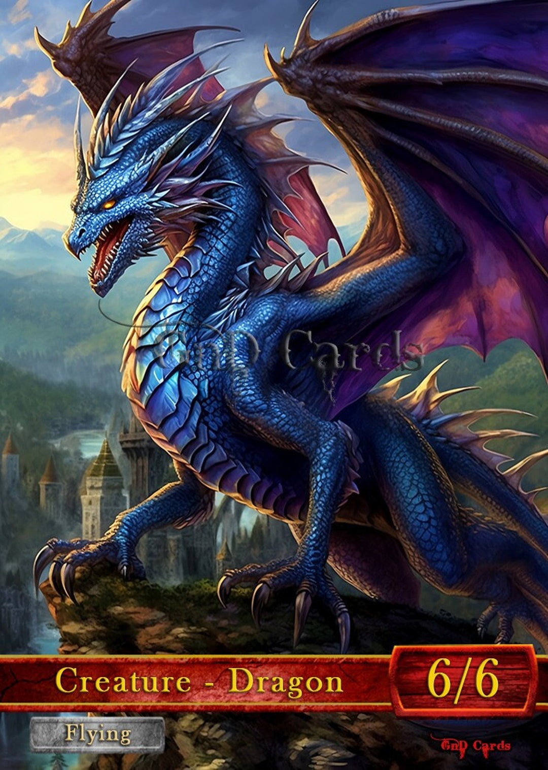 Dragon #15 TCG Token Custom Altered - Etsy