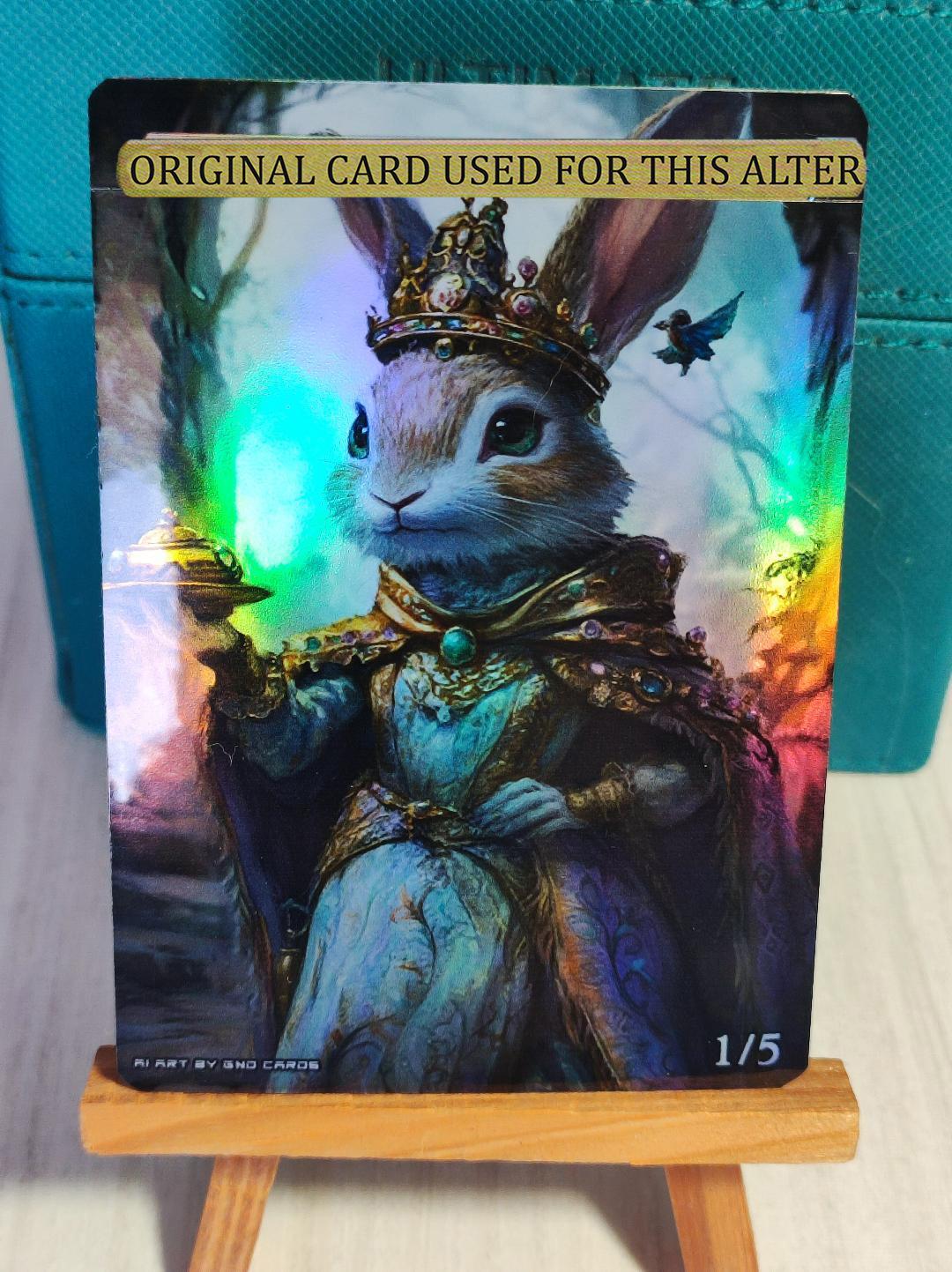 1x Foil Altered Art Ms. Bumbleflower #1 I New Edh Commander L