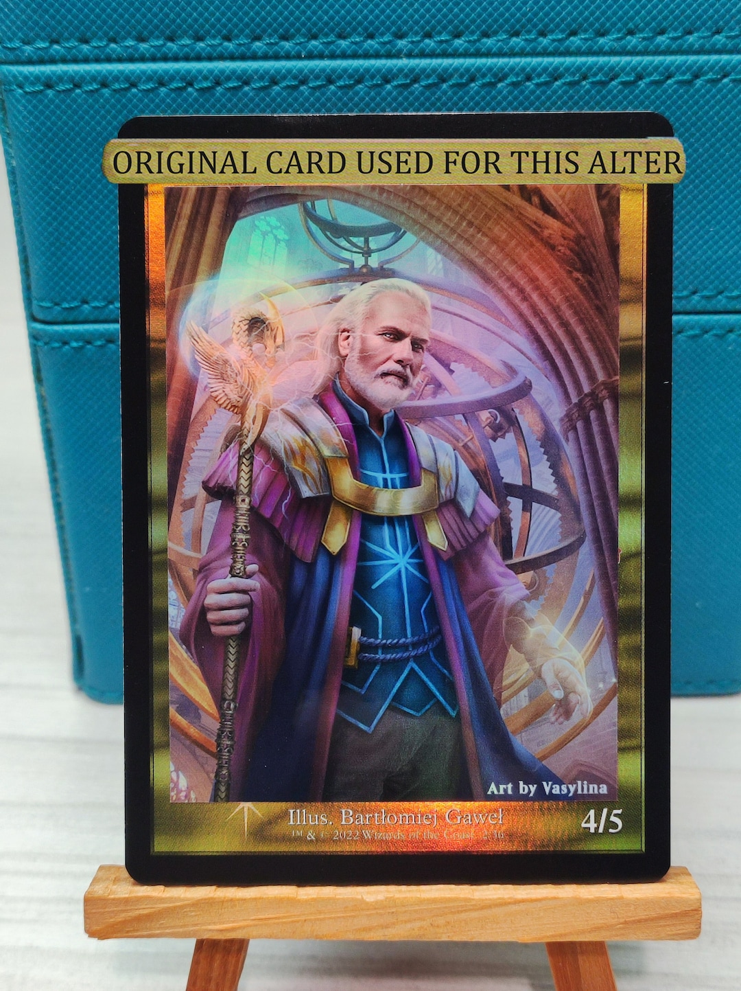 その他 Argus, All-Seeing Giant UR FOIL 1x Foil Altered Art Urza Chief Artificer - Etsy
